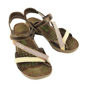 Camper Sandals 7 OUS Anklestrap Wedge Strappy
